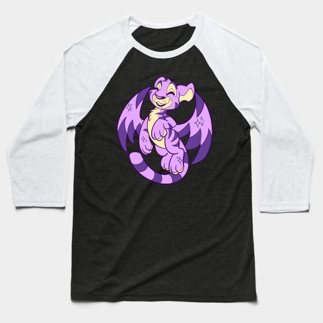 Kougra Baseball T-Shirt by SophieScruggs